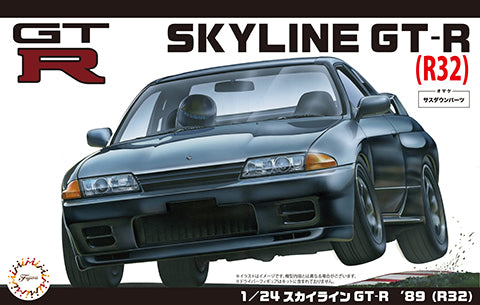 1:24 R32 Skyline GT-R '89 (ID-10) Plastic Model Kit - Fujimi