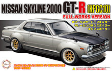 Load image into Gallery viewer, 1:24 Nissan Skyline 2000 GT-R (KPGC10) Full Works Version (ID-142) Plastic Model Kit - Fujimi
