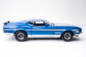 1:18 1971 Ford Mustang BOSS 351 – Grabber Blue