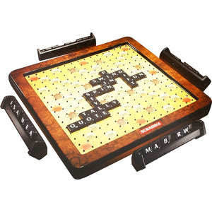 Mattel SCRABBLE Deluxe - Tile lock gameboard