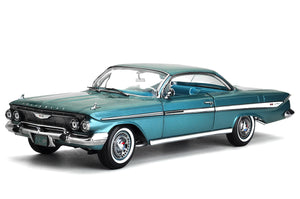 1:18 1961 Chevrolet Impala Sport Coupe – Twilight Turquoise