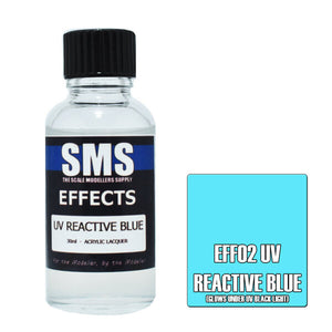 EFF02 UV Reactive Blue 30ml