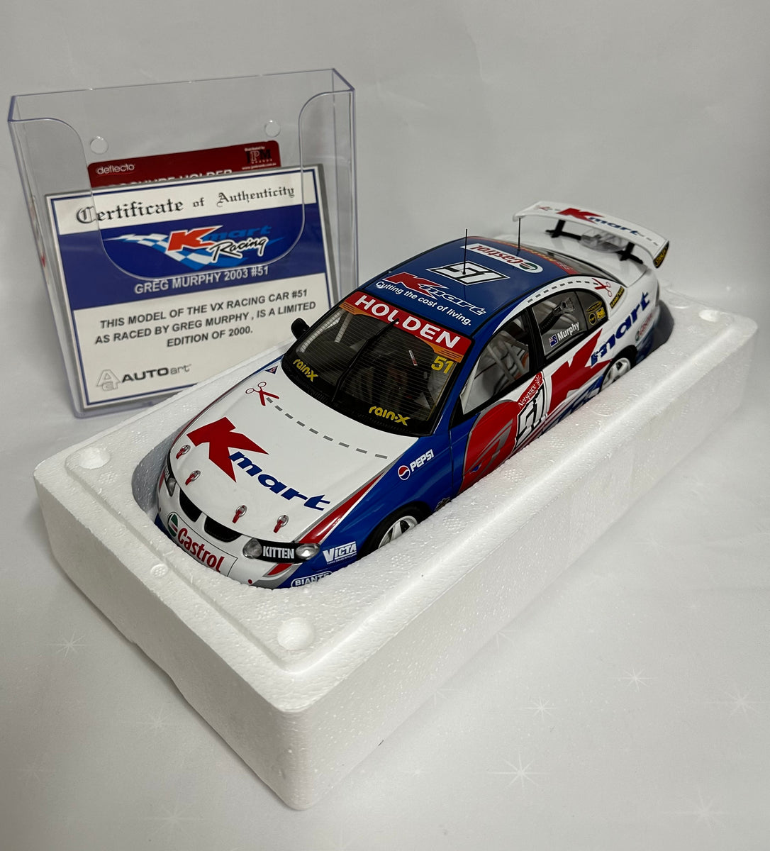 118 2003 Greg Murphy 51 Kmart Racing VX Holden Commodore Exclusive