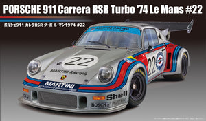 1:24 Porsche 911 Carrera RSR Turbo Le Mans 1974 #22 (RS-23) Plastic Model Kit - Fujimi