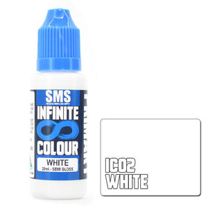 IC02 White 20ml - Semi Gloss