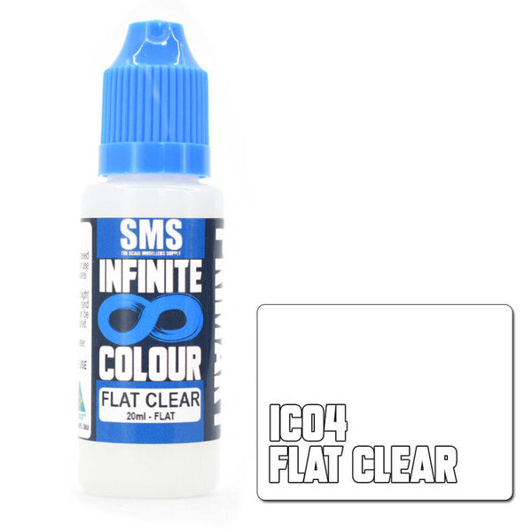 IC04 Flat Clear 20ml - Semi Gloss