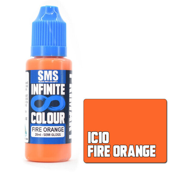 IC10 Fire Orange 20ml - Semi Gloss
