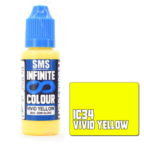 IC34 Vivid Yellow 20ml - Semi Gloss