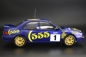 1:18 Subaru Impreza 555 – #1 P.Bourne/T.Sircombe - Winner 555 Hong Kong Beijing Rally 1994