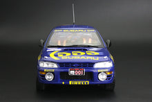 Load image into Gallery viewer, 1:18 Subaru Impreza 555 – #1 P.Bourne/T.Sircombe - Winner 555 Hong Kong Beijing Rally 1994