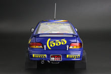 Load image into Gallery viewer, 1:18 Subaru Impreza 555 – #1 P.Bourne/T.Sircombe - Winner 555 Hong Kong Beijing Rally 1994
