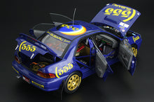 Load image into Gallery viewer, 1:18 Subaru Impreza 555 – #1 P.Bourne/T.Sircombe - Winner 555 Hong Kong Beijing Rally 1994