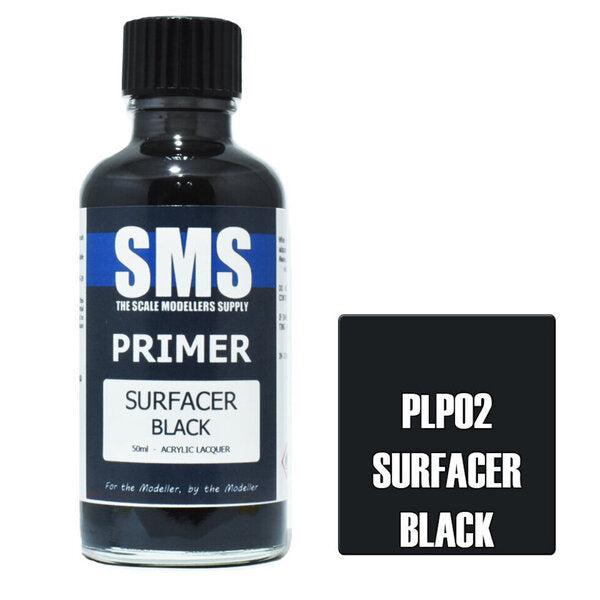 PLP02 - Surfacer Black 50ml