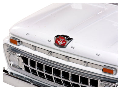 1:18 Sun Star 1965 Ford F-100 Custom Cab Pickup ICE CREAM TRUCK Good Humor Blanc