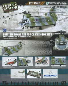 1:72 British Boeing Chinook HC. Mk.1 helicopter