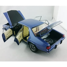 Load image into Gallery viewer, 1:18 Holden HX GTS Monaro Deauville Blue - Deauville Blue Metallic - Classic Carlectables
