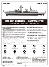 Load image into Gallery viewer, 1:700 HMS Type 23 Frigate - Montrose (F236)