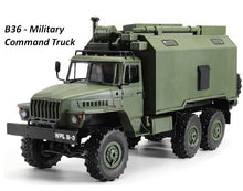 Load image into Gallery viewer, 1:16 6WD Off-Road Military Truck/Military Command Truck
