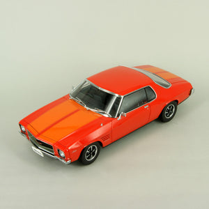 1:18 Holden HQ Monaro GTS Coupe (308ci Engine) Tangerine with Lone O'Ranger Stripes