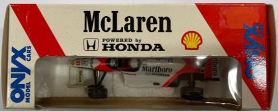 1:43 Formula 1 Mclaren / Honda MP 4/4 - Alan Prost #11 - Onyx