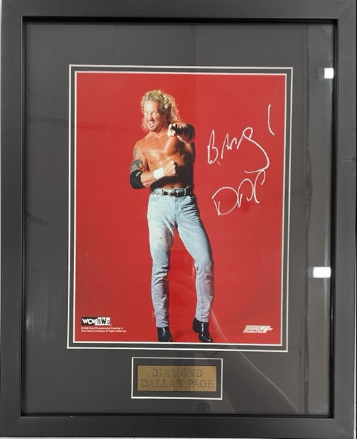 Diamond Dallas Page - Officially Signed Promotional WCW Photograph