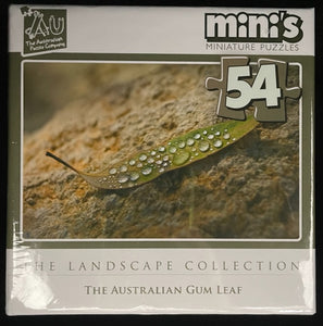 54pc Australian Gum Leaf Mini Jigsaw Puzzle