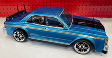Load image into Gallery viewer, 1:10 XY GHTO Ford Falcon Starlight Blue Electric Brushless RC - Excellent RC - Ready To Run w/Radio
