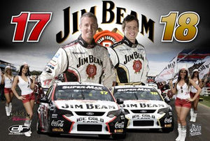 1000pc Jim Beam Racing 2009 Team Collectors Puzzle