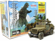 Load image into Gallery viewer, 1:25 Godzilla Planetary defense vehicle - Willys MB Jeep
