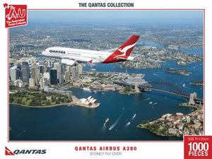 Qantas Airbus A380 Sydney Fly Over - Puzzle - Puzzle -The Qantas Collection - 1000pc