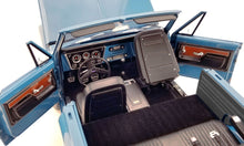 Load image into Gallery viewer, 1:18 1972 Chevy K/5 Blazer - Medium Blue Poly & White