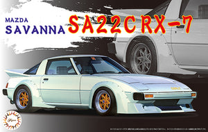 1:24 Mazda Savanna SA22CRX-7 (ID-80) Plastic Model Kit - Fujimi