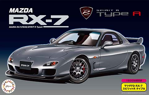 1:24 Mazda RX-7 (FD3S) Spirit R Type A (ID-89) Plastic Model Kit - Fujimi