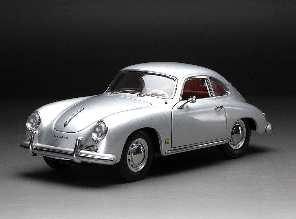 [Pre-Order] 1:18 1957 Porsche 356A 1500 GS Carrera GT – Silver Metallic