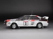 Load image into Gallery viewer, 1:18 Audi Quattro A2 #5 H.Mikkola/A.Hertz Rallye Sanremo 1983
