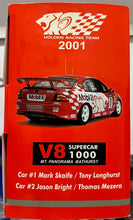 Load image into Gallery viewer, 1:18 2001 Bathurst HRT Twin Set Car #1 Winner Skaife/Longhurst #2 Bright/Mezera
