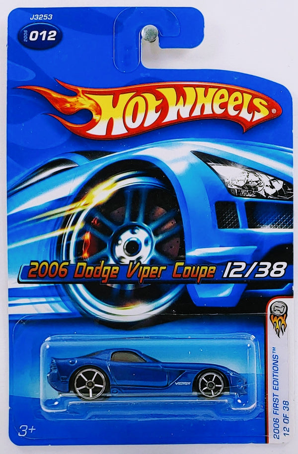 Hot Wheels 2006 First Editions - 2006 Dodge Viper Coupe