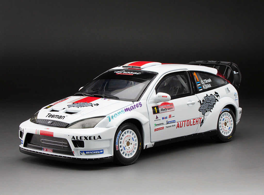 1:18 Ford Focus RS WRC’03 - #1 O.Tänak/K.Sikk - Winner 2011 Saarema Rally