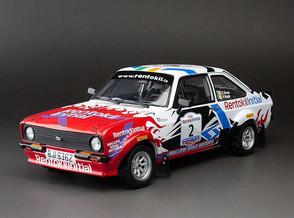 1:18 Ford Escort RS1800 – #2 C.Breen/P.Nagle – 2nd Rentokil Initial Killarney Historic Rally 2019