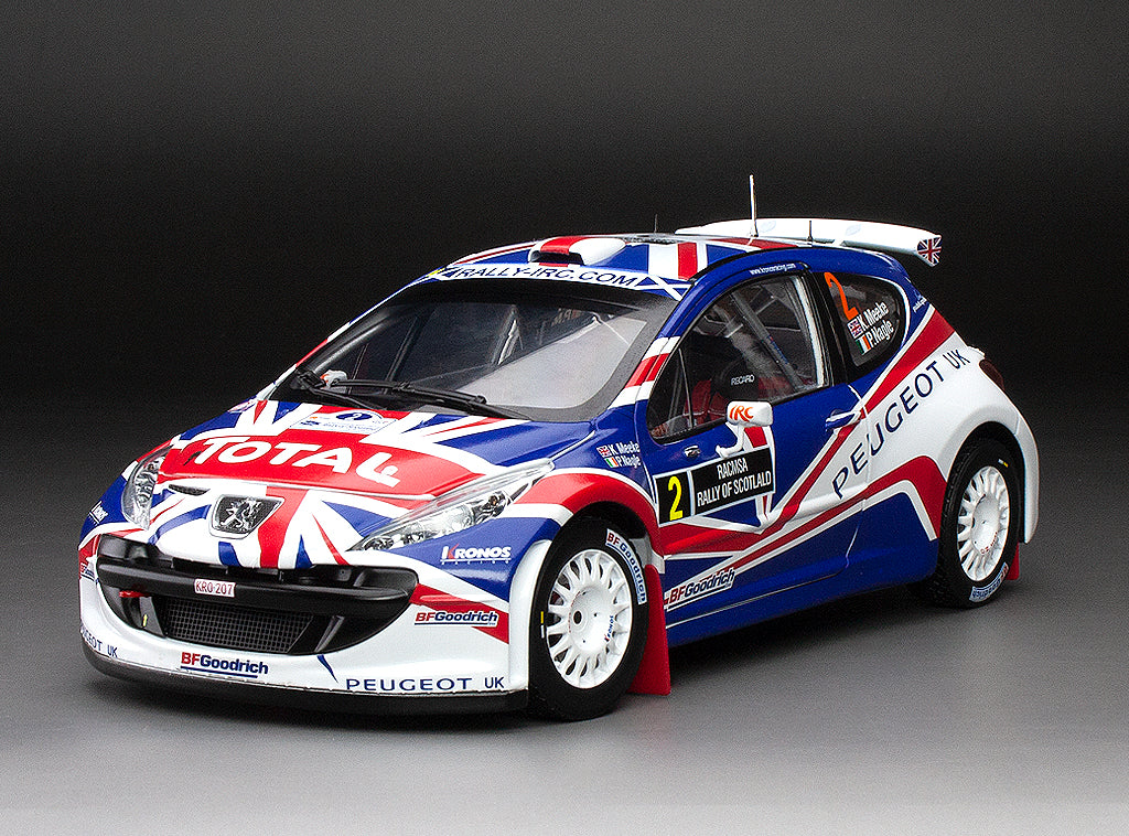 1:18 Peugeot 207 S2000 – #2 K.Meeke/P.Nagle – 3rd Rally of Scotland 2010