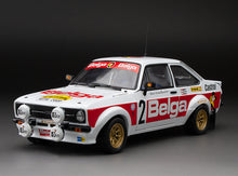 Load image into Gallery viewer, 1:18 Ford Escort RS1800 – #2 H.Mikkola/A.Hertz – Rallye du Condroz 1979
