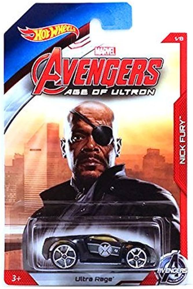 MARVEL Avengers: Age of Ultron - Nick Fury - Ultra Rage - Hot Wheels