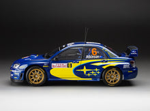 Load image into Gallery viewer, 1:18 Subaru Impreza WRC07 – #6 C.Atkinson/S.Prevot 3th Rallye Monte-Carlo 2008
