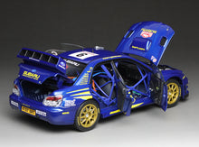 Load image into Gallery viewer, 1:18 Subaru Impreza WRC07 – #6 C.Atkinson/S.Prevot 3th Rallye Monte-Carlo 2008
