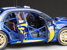 Load image into Gallery viewer, 1:18 Subaru Impreza WRC07 – #6 C.Atkinson/S.Prevot 3th Rallye Monte-Carlo 2008
