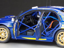 Load image into Gallery viewer, 1:18 Subaru Impreza WRC07 – #6 C.Atkinson/S.Prevot 3th Rallye Monte-Carlo 2008
