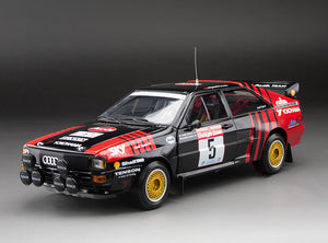 1:18 Audi Quattro A2 #5 J.Bosch/S.Bond – Circuit des Ardennes 1986