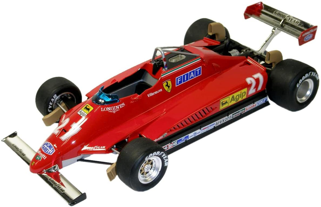 1:20 Ferrari 126 C2 San Marino/Monaco/Long Beach/Belgium Grand Prix (GP 2) Plastic Model Kit - Fujimi