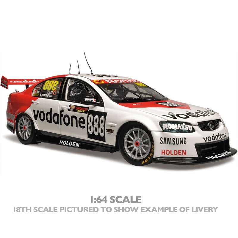 1:64 Holden VE Commodore 2012 TeamVodafone Lowndes/Luff Bathurst 50th Retrospective