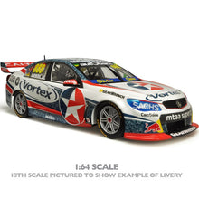 Load image into Gallery viewer, 1:64 Holden VF Commodore 2017 Team Vortex Craig Lowndes
